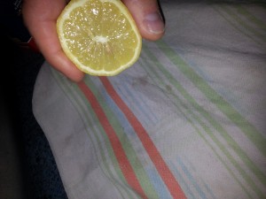 Du citron 